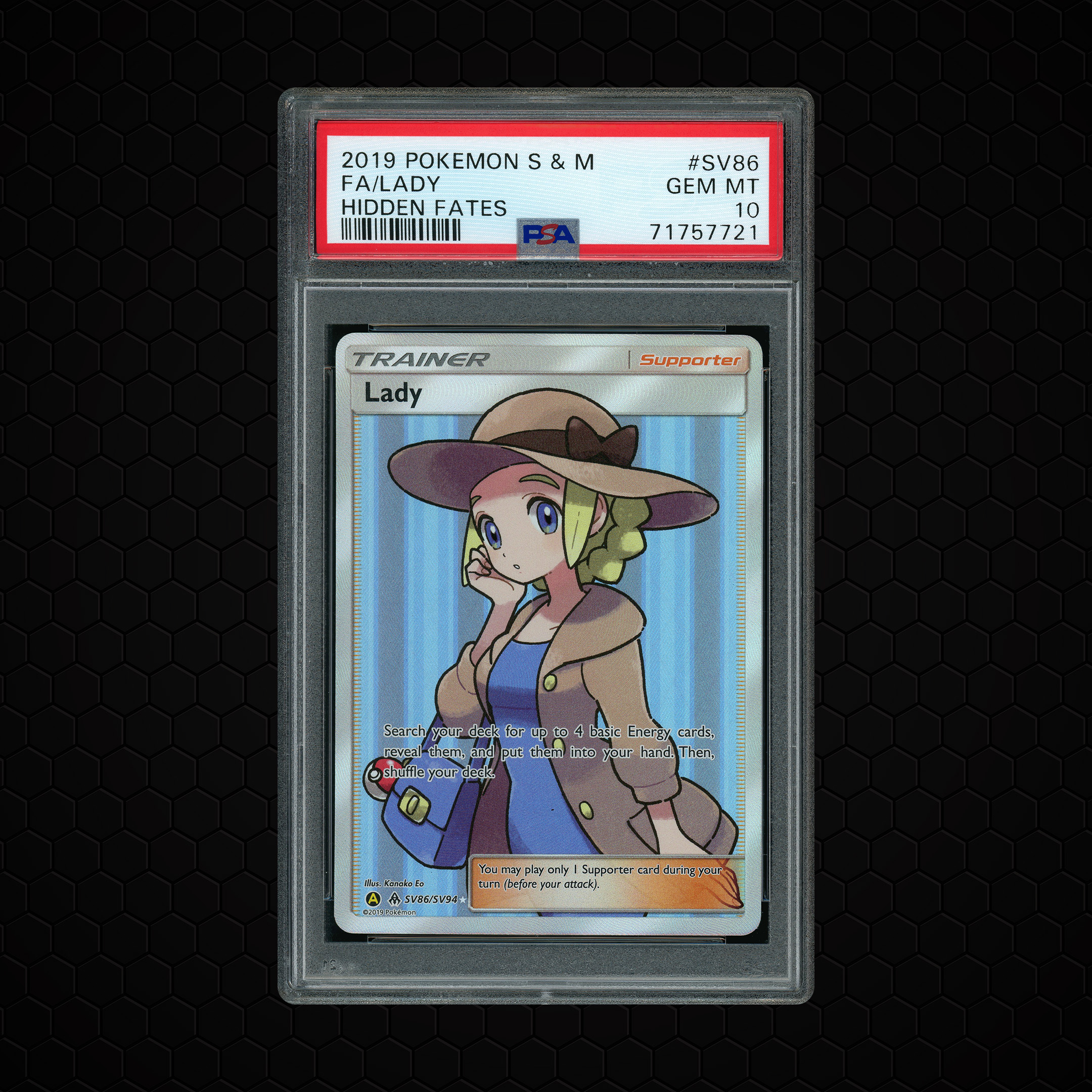 2019 Hidden Fates Lady #SV86 PSA 10