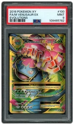 2016 XY Evolutions M Venusaur EX #100 PSA 9 on Beezie.