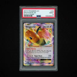 2016 Evolutions Dragonite EX #72 PSA 9 on Beezie.