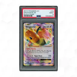 2016 Evolutions Dragonite EX #72 PSA 9 on Beezie.