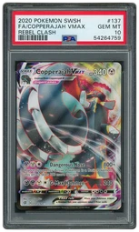 2020 Rebel Clash Copperajah VMAX #137 PSA 10 on Beezie.