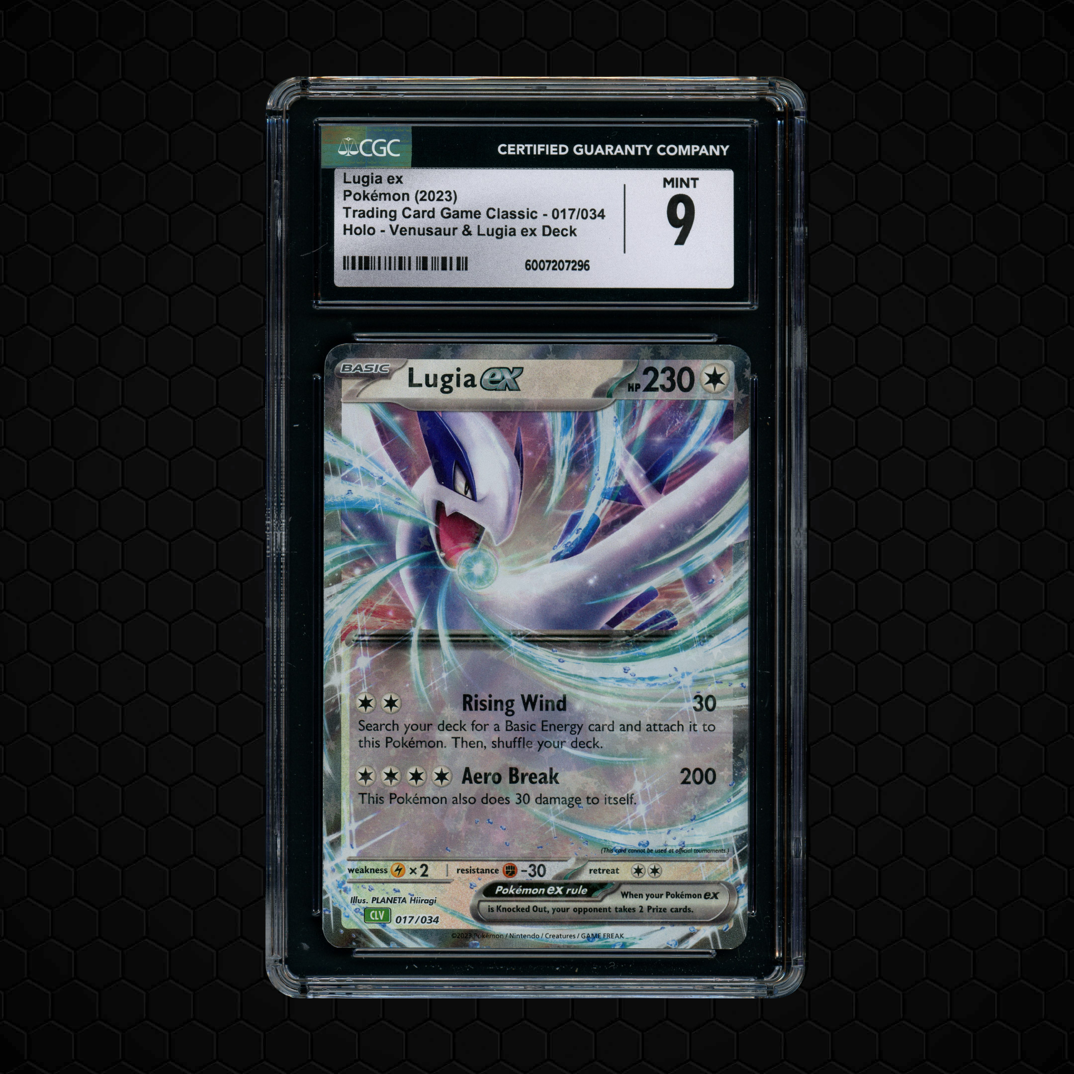 2023 Classic Collection Lugia EX #17 CGC 9