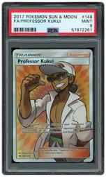 2017 Sun & Moon Professor Kukui #148 PSA 9 on Beezie.