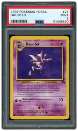 1999 Fossil Haunter #21 PSA 9 on Beezie.