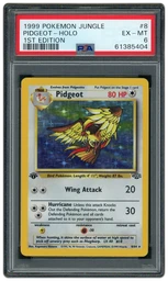1999 Jungle 1st Edition Pidgeot #8 PSA 6 on Beezie.