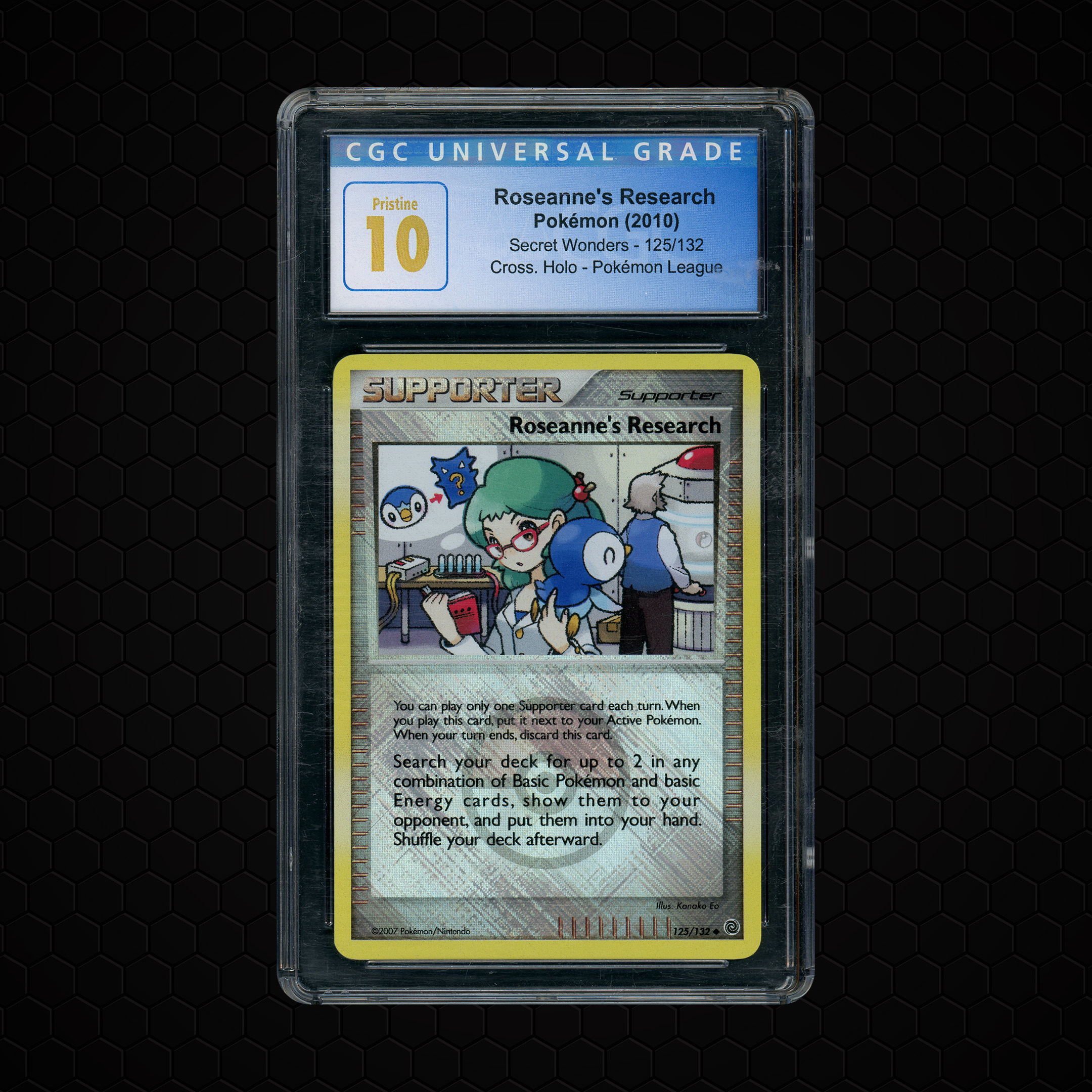 2010 Secret Wonders Roseanne's Research #125 CGC 10