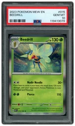 2023 Pokemon 151 Beedrill #15 PSA 10 on Beezie.
