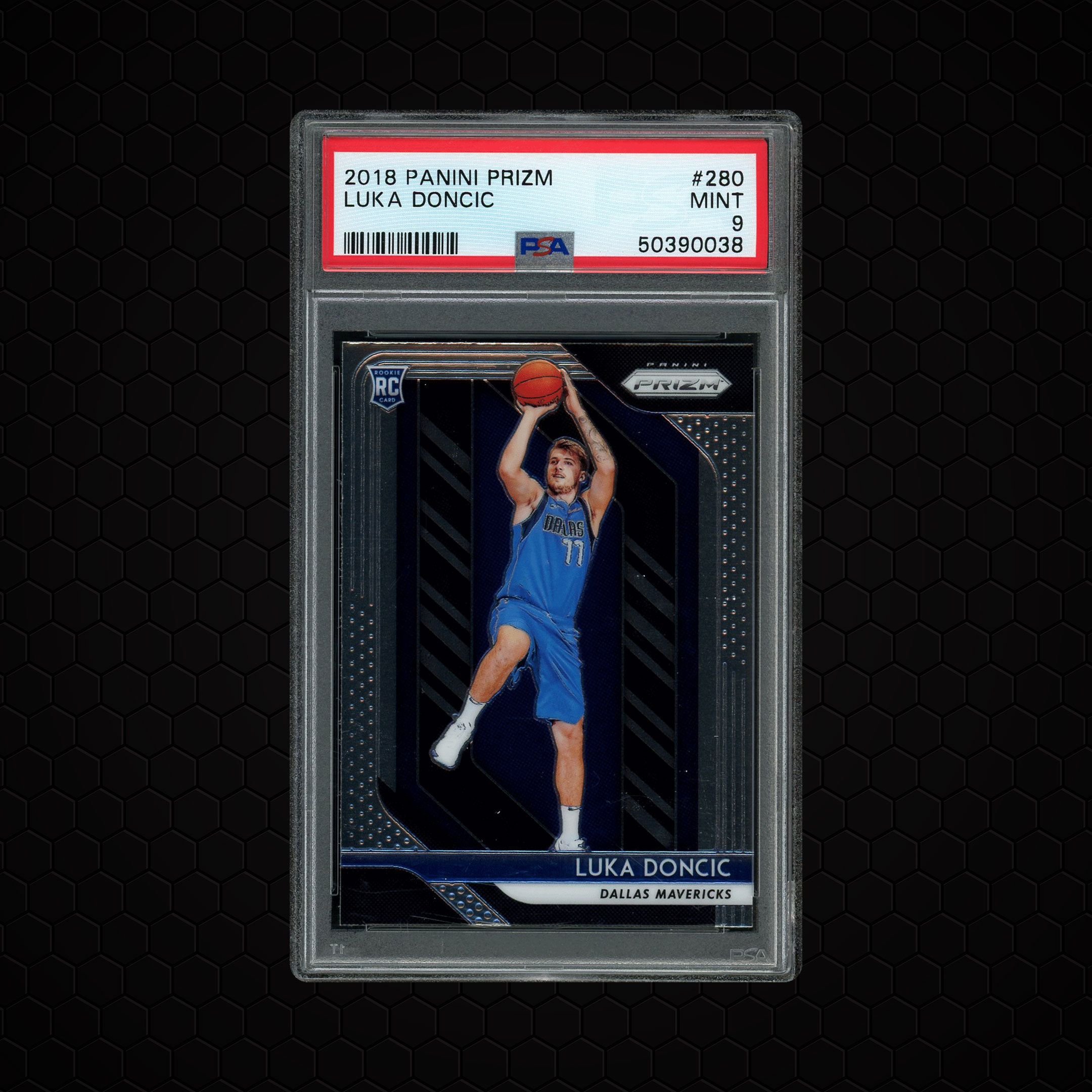 2018 Panini Prizm Luka Doncic #280 PSA 9