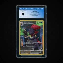 2019 Cosmic Eclipse Weavile #238 CGC 9 on Beezie.