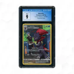 2019 Cosmic Eclipse Weavile #238 CGC 9 on Beezie.