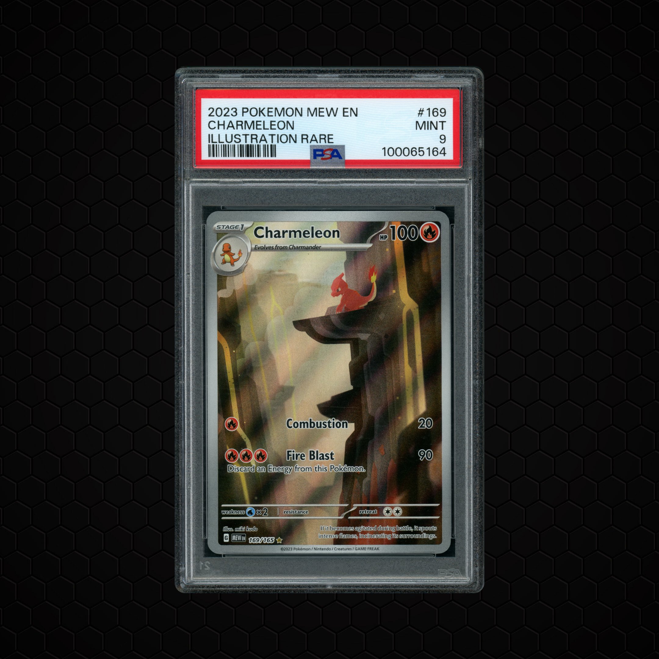 2023 Pokemon 151 Charmeleon #169 PSA 9