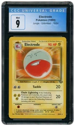 1999 Jungle Unlimited Electrode #18 CGC 9 on Beezie.