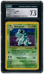 1999 Jungle Unlimited Nidoqueen #7 CGC 7.5 on Beezie.