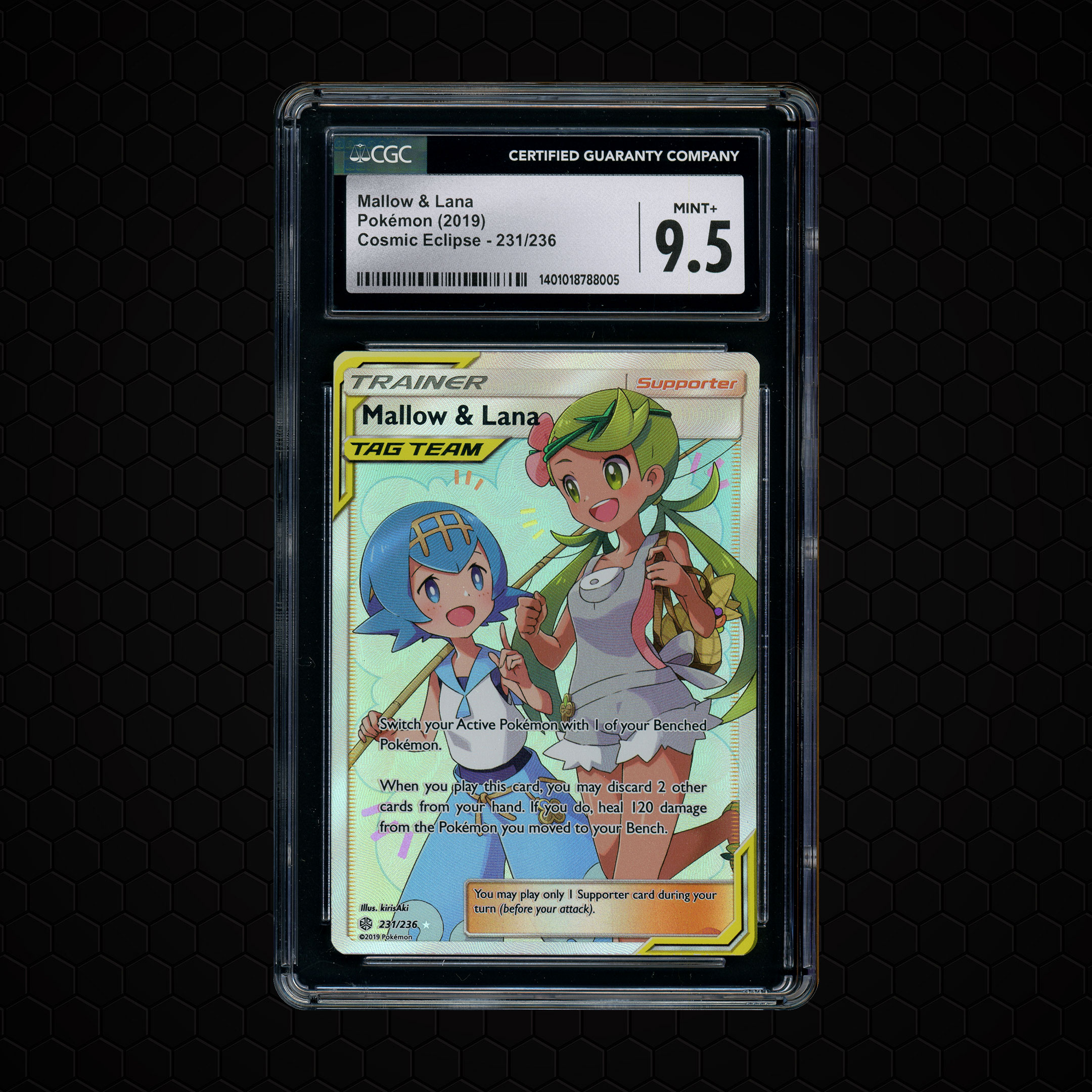 2019 Cosmic Eclipse Mallow & Lana #231 CGC 9.5