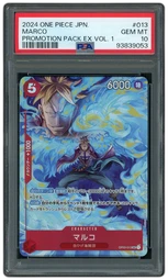 2024 Japanese Promotion Pack Ex Vol. 1 Marco #OP03-013 PSA 10 on Beezie.