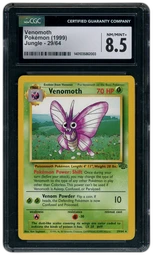 1999 Jungle Venomoth #29 CGC 8.5 on Beezie.