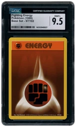 1999 Base Set Fighting Energy #97 CGC 9.5 on Beezie.