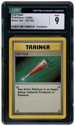 1999 Base Set Full Heal #82 CGC 9 on Beezie.