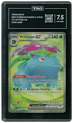 2023 Pokemon 151 Venusaur EX #182 TAG 7.5 on Beezie.