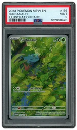 2023 Pokemon 151 Bulbasaur #166 PSA 9 on Beezie.