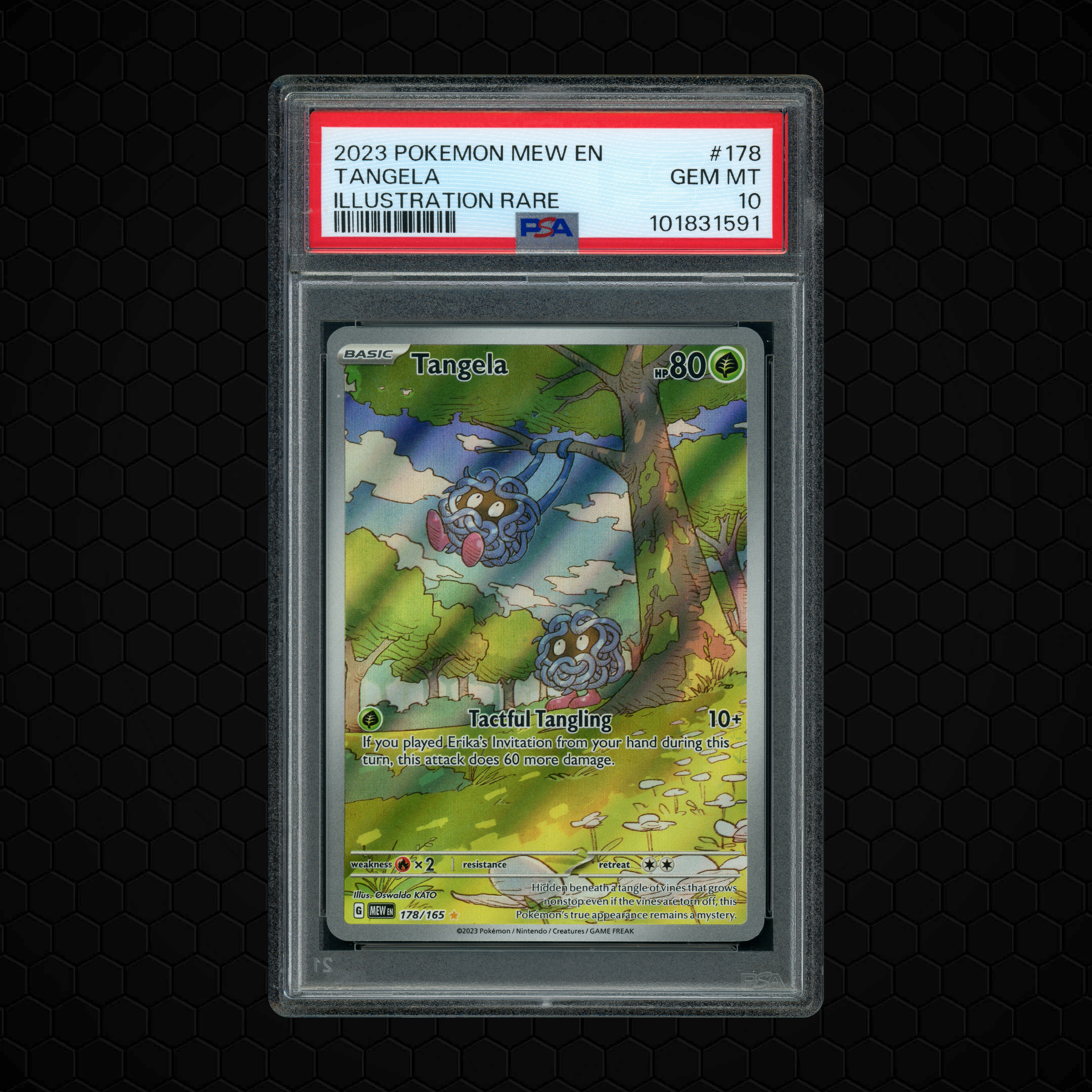 2023 Pokemon 151 Tangela #178 PSA 10