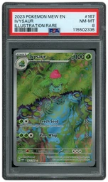 2023 Pokemon 151 Ivysaur #167 PSA 8 on Beezie.