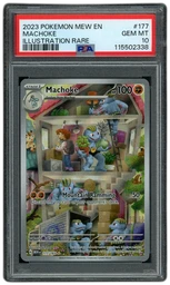 2023 Pokemon 151 Machoke #177 PSA 10 on Beezie.