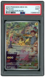 2023 Pokemon 151 Pikachu #173 PSA 9 on Beezie.