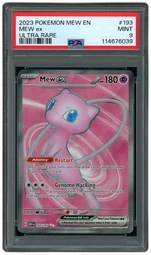 2023 Pokemon 151 Mew EX #193 PSA 9 on Beezie.