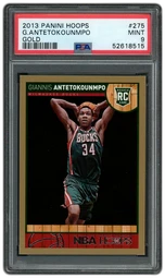 2013 Panini Hoops Giannis Antetokounmpo #275 PSA 9 on Beezie.