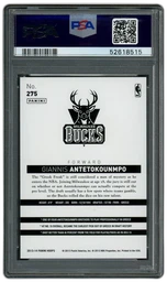 2013 Panini Hoops Giannis Antetokounmpo #275 PSA 9 on Beezie.