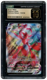 2020 Darkness Ablaze Scizor VMAX #119 CGC 10 on Beezie.