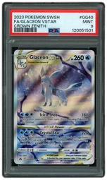 2023 Crown Zenith Glaceon VSTAR #GG40 PSA 9 on Beezie.