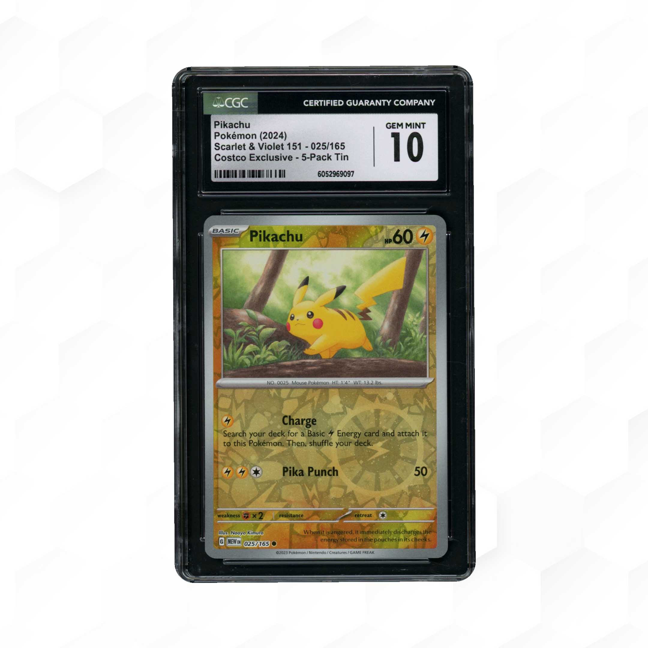 2023 Pokemon 151 Pikachu #173 PSA 10 - 12478