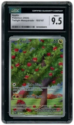 2024 Twilight Masquerade Applin #185 CGC 9.5 on Beezie.