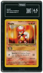 2000 Neo Genesis Magby #23 TAG 6.5 on Beezie.