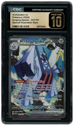 2024 Surging Sparks Archaludon ex #241 CGC 10 on Beezie.