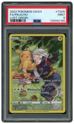 2022 Lost Origin Pikachu #TG05 PSA 9 on Beezie.