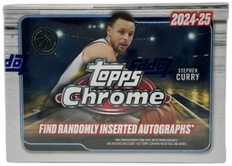 2024-25 Topps Chrome Basketball Mega Box on Beezie.
