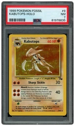 1999 Fossil Kabutops #9 PSA 7 on Beezie.