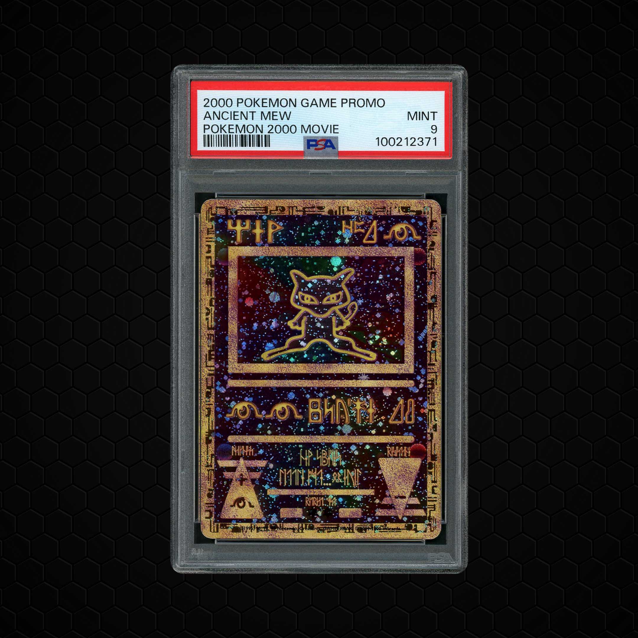 2000 Japanese Pokemon 2000 Movie Ancient Mew #PSA 9