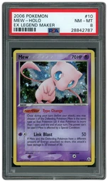 2006 Ex Legend Maker Mew #10 PSA 8 on Beezie.