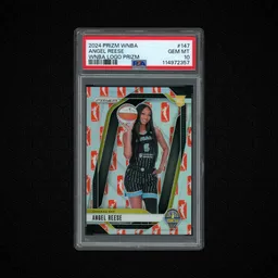 2024 Panini Prizm WNBA Angel Reese Logo Prizm #147 PSA 10 on Beezie.