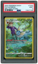 2022 Brilliant Stars Vaporeon #TG02 PSA 9 on Beezie.