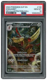 2024 Black Star Promo Kingambit #130 PSA 10 on Beezie.