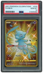 2021 Celebrations Mew #25 PSA 10 on Beezie.