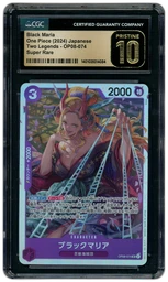 2024 Japanese Two Legends Black Maria #OP08-074 CGC 10 on Beezie.