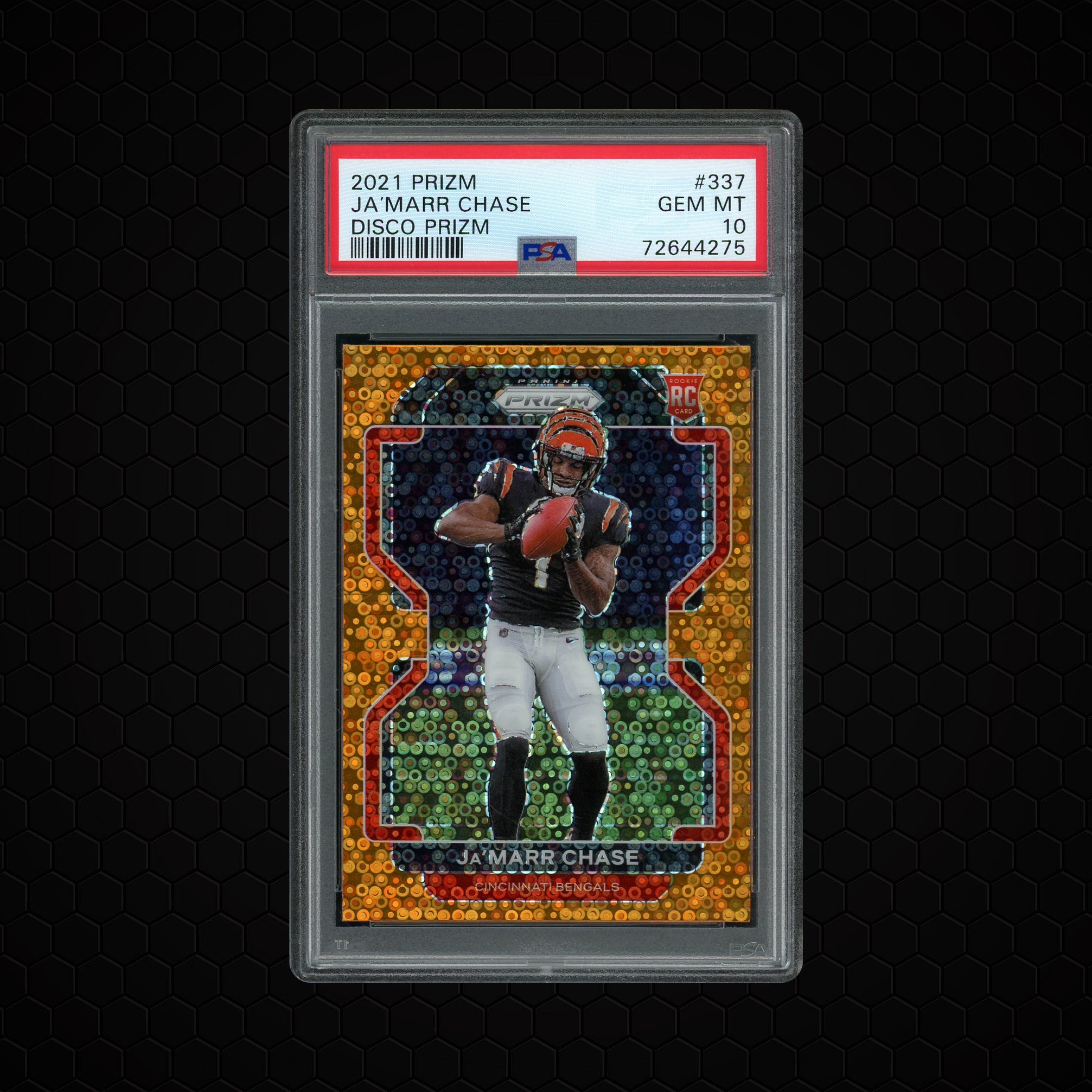 2021 Panini Prizm Ja'Marr Chase #337 PSA 10