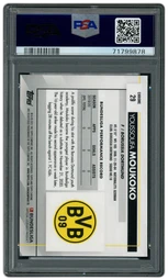 2020-21 Topps Chrome Bundesliga Youssoufa Moukoko #29 PSA 10 on Beezie.