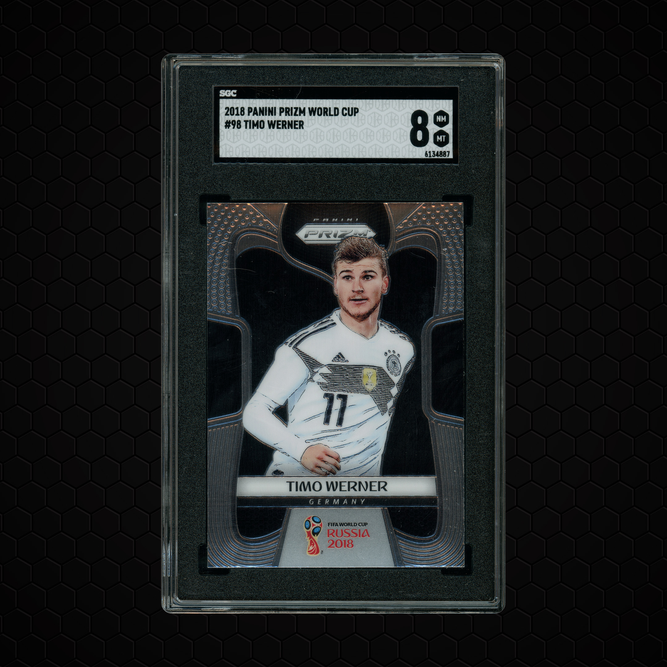 2018 Panini Prizm World Cup Timo Werner #98 SGC 8